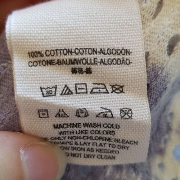 We The Free Cotton Tiedye Eyelet Tshirt - Picture 7 of 7